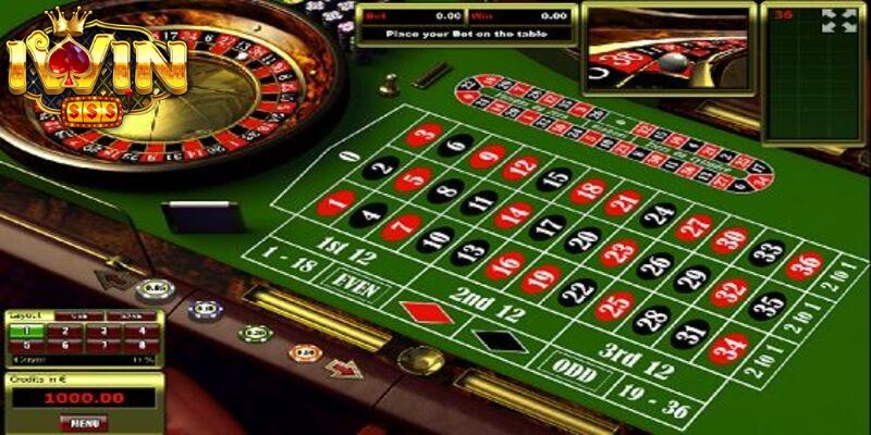 Các loại hình đặt cược phổ biến Roulette Iwin.